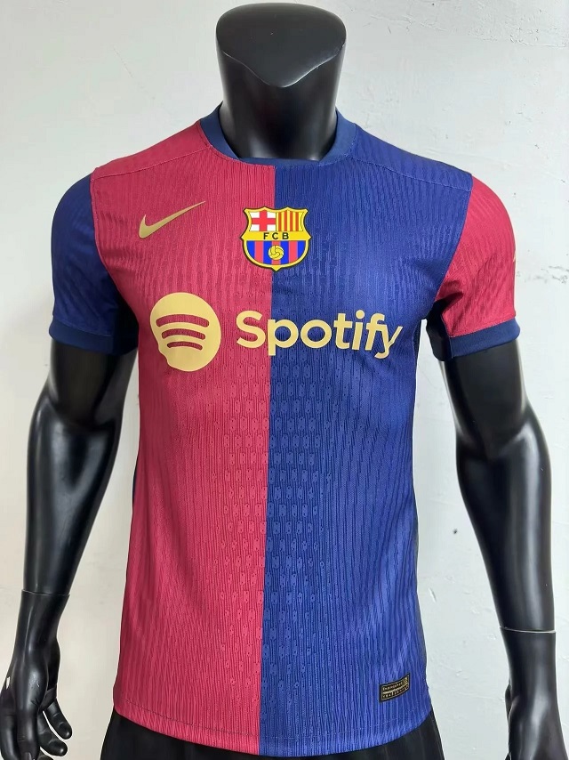 AAA Quality Barcelona 24/25 Home Soccer Jersey(Player)